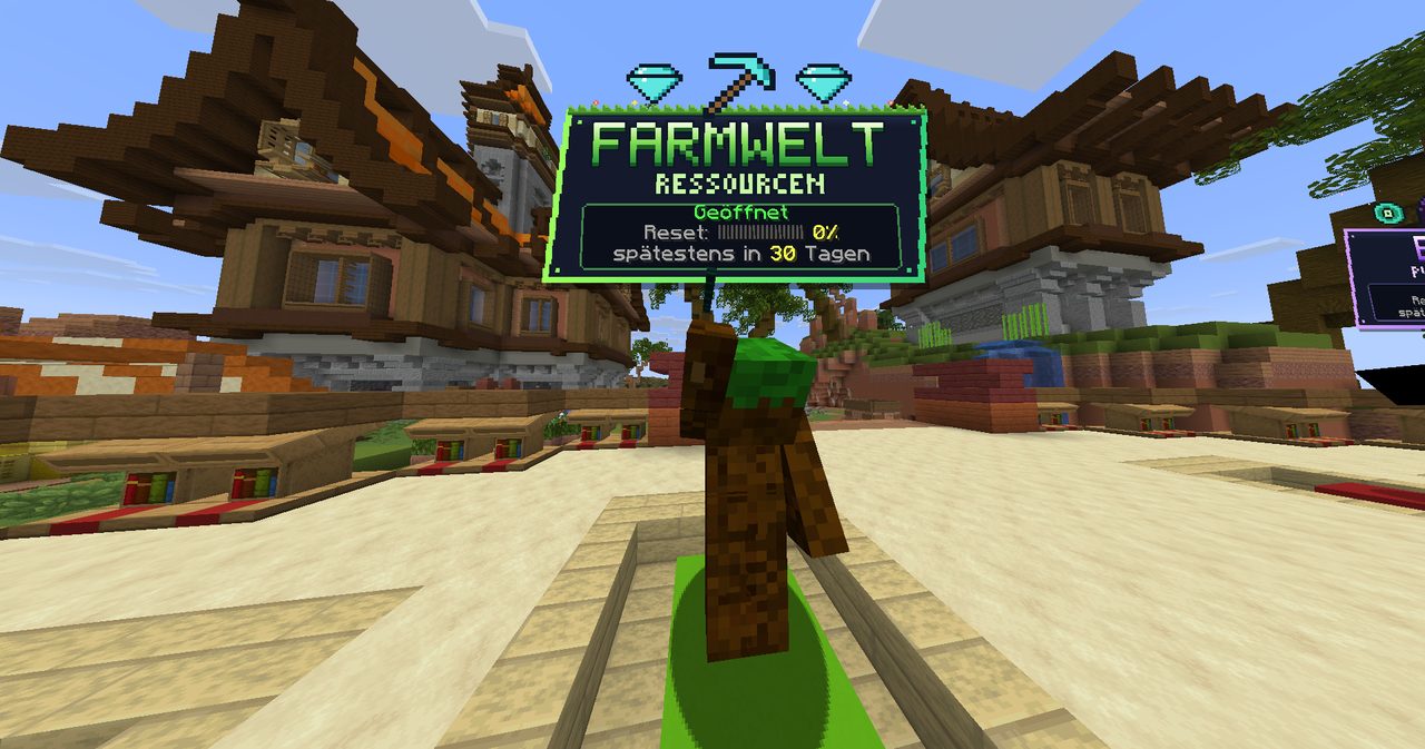 Farmwelt am Spawn